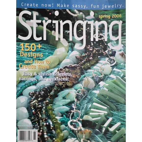 Stringing Magazine Spring 2006 Over 150 Designs And How To Create Them - Picture 1 of 16